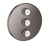 Grohe Grohtherm SmartControl - Mitigeur encastré avec 3 sorties, Hard Graphite 29122A00