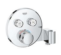 GROHE Mitigeur bain-douche encastré Grohtherm SmartControl 29120000 thermostatique 2 sorties Chrome