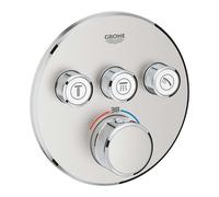 Grohe Grohtherm SmartControl mitigeur bain-douche encastrée avec thermostat SuperSteel 29121DC0