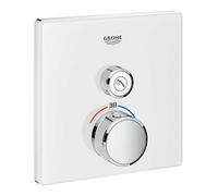 GROHE Mitigeur de douche encastré SmartControl 29153LS0 Chrome StarLight avec robinet d'arrêt