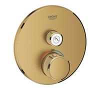 Grohe Grohtherm SmartControl - Mitigeur thermostatique encastré de douche avec 1 sortie, Cool Sunrise brossé 29118GN0