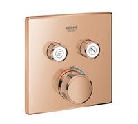 GROHE Mitigeur encastré Grohtherm SmartControl 29124DA0 pour 2 appareils Warm Sunset