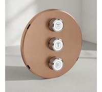 Grohe Grohtherm SmartControl Panneau de contrôle 3 sorties Bronze, 29122DL0