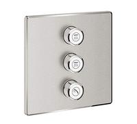 GROHE Mitigeur encastré Grohtherm SmartControl 29127DC0 – vanne dissimulée 3 voies supersteel