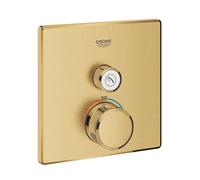 Grohe Grohtherm SmartControl - Robinet thermostatique encastré avec 1 sortie, Cool Sunrise brossé 29123GN0