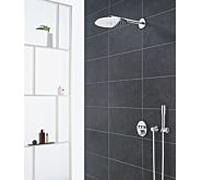 Grohe Grohtherm système de douche Smartcontrol 34705000 chromé , thermostat chromé , douchette et tête