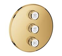 Grohe Grohtherm SmartControl - Télécommande à trois voies encastré, Cool Sunrise 29122GL0