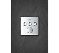 GROHE Mitigeur thermostatique encastré Grohtherm SmartControl pour 3 sorties chrome 29126000