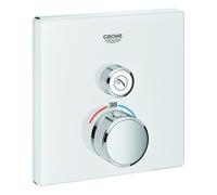 Grohe douche Grohe Smartcontrol 29153LS0, blanc lunaire, avec robinet d'arrêt