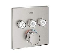 GROHE Grohtherm SmartControl, thermostatique encastré, 3 vannes