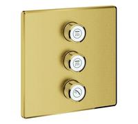 Grohe Grohtherm SmartControl vanne cachée à 3 voies, 29127GN0, Couleur: lever de soleil frais brossé