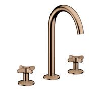Grohe hansgrohe Robinet de lavabo Axor One 140 mm avec fonction de vidage push-open or poli Quantité:1