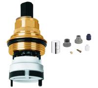 GROHE K12682 12433000 Dispositif Aquadimmer, & 47984000 47984000-Metal Mango 1/2 Pulgadas,