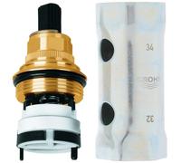 GROHE K12682 12433000 Dispositif Aquadimmer ouille, chromé, 32 et 34 mm, 19332000 (Import Allemagne)