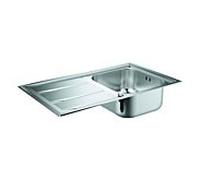 Grohe un évier 31568SD0 873x513mm, 2000 bassin, avec bord aplati, en acier inoxydable