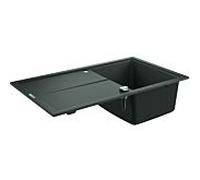 Grohe évier en composite 31640AT0 860x500mm, 1 bassin avec égouttoir, gris granit