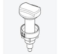 Grohe K400 Poignée rotative pour évier de cuisine, 42587SD0,