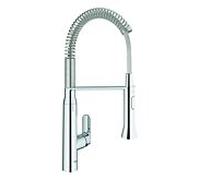 GROHE Mitigeur monocommandé K7 évier – saillie 234mm orientable, douchette double jet chrome