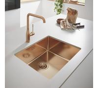 Évier Grohe à encastrer sous plan en acier inoxydable K700 31574DL1 31574_1 1 Be. 550x450mm coucher de soleil chaud gb.