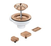 Grohe - Kit de vidage d'évier, Warm Sunset brossé 40996DL0