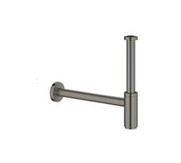 Grohe - Lavabo siphon 5/4 DN32 Grohe brossé Hard Graphite laiton (28912AL0)