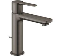 Grohe Lineare Mélangeur lavabo 1 trou taille s avec vidage Brushed Hard Graphite