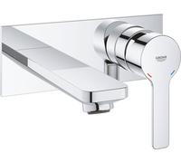Grohe Lineare Mélangeur lavabo 2 trous, montage mural, saillie 149mm, 19409001