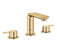 Grohe Lineare - Mitigeur de lavabo avec bonde, installation 3 trous, Cool Sunrise 20304GL1
