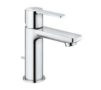 GROHE – Mitigeur de lavabo Lineare XS 23790001 – Chrome, garniture de vidage, position médiane froide