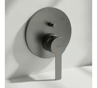 Grohe Lineare Mitigeur mécanique 2 sorties avec inverseur Anthracite, 24064AL1