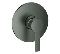 Grohe Lineare Mitigeur monocommandé pour douche, rosace ronde, 24063AL1, Couleur: graphite dur brossé