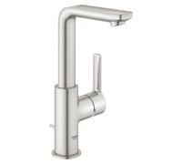 GROHE Mitigeur de lavabo Lineare L 23296DC1 SuperSteel monocommandé vidage à tirette orientable
