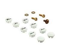 Grohe Plaquettes de marquage 45305 pour poignées croisillons Sinfonia, chrome, 45305000,