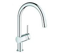Grohe Minta mélangeur de cuisine 32918000 chrome, bec mousseur extractible