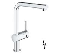 Grohe Minta - Mitigeur d’évier avec douchette extractible, chrome 31397000