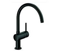 Grohe Minta mitigeur de cuisine 32917KS0 noir velours, bec pivotant, bec en C