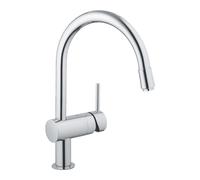 Grohe Minta Mitigeur de cuisine pivotant avec douchette extractible, 3291800E,