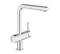 Grohe Minta - Mitigeur d'évier avec douchette extractible, chrome 31558000