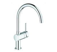 Grohe Mitigeur de cuisine Minta 32917000 sur pied bec pivotant StarLight Chrome