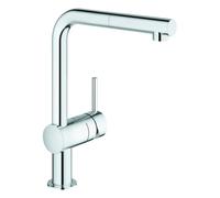 Grohe Minta - Mitigeur d’évier avec douchette extractible, chrome 31397000