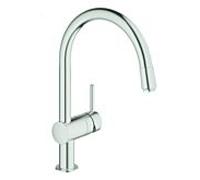 Grohe Minta supersteel, bec extensible