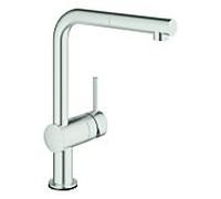 Grohe Minta Touch mitigeur de cuisine 31360DC1 électronique, chromé, bec en L pivotant