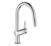 Grohe MintaTouch - Mitigeur d’évier électronique avec douchette extractible, chrome 31358002