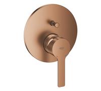 GROHE Mitigeur bain-douche monocommande 2 sorties avec inverseur Lineare - Warm Sunset Brossé