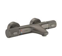 GROHE Mitigeur thermostatique Precision Feel bain-douche, CoolTouch, sécurité 38°C, Anthracite brossé