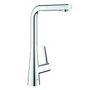 Grohe mitigeur d' Zedra 32553002 chromé , pomme de douche double extractible