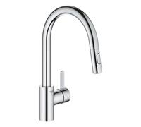 GROHE Mitigeur de cuisine monocommande chrome Eurosmart Cosmopolitan 31481001