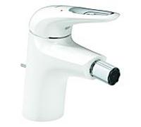 Grohe mitigeur de Eurostyle 33565LS3 blanc de lune, avec garniture de vidage , poignée ouverte