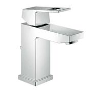 GROHE Mitigeur monocommandé lavabo Eurocube 2339000E – SilkMove ES, EcoMode, chrome, S-Size