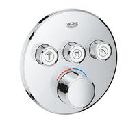 GROHE - Mitigeur encastré 3 sorties Grohtherm SmartControl